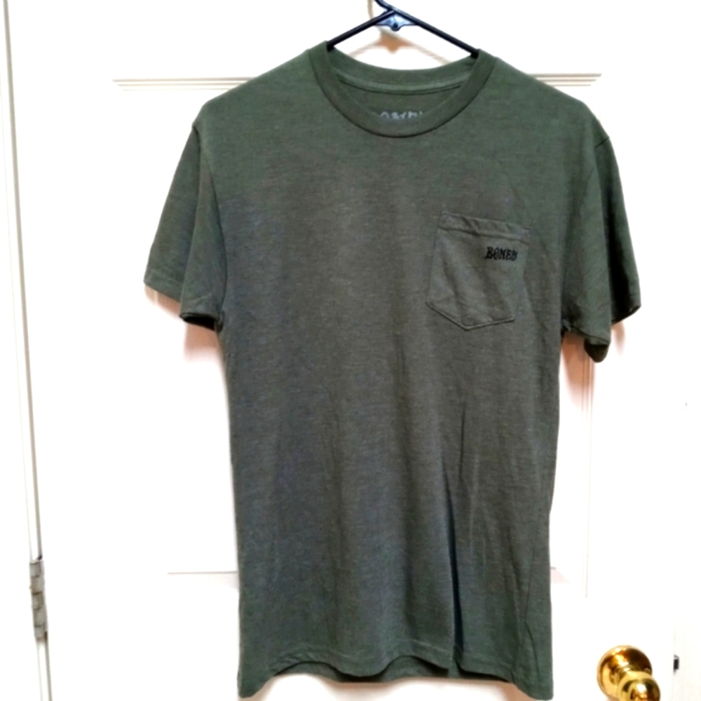 Bones Pocket Tee Shirt NWOT